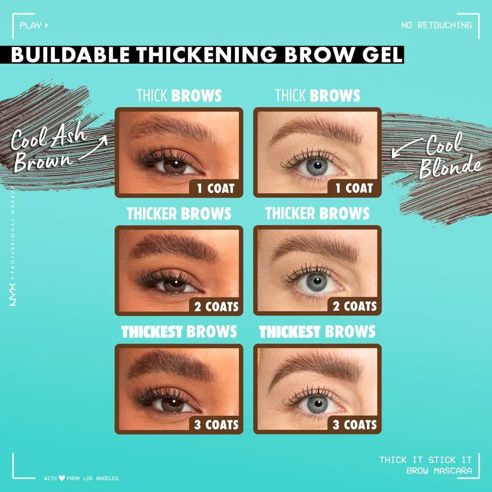 Thickening Brow Mascara Eyebrow Gel