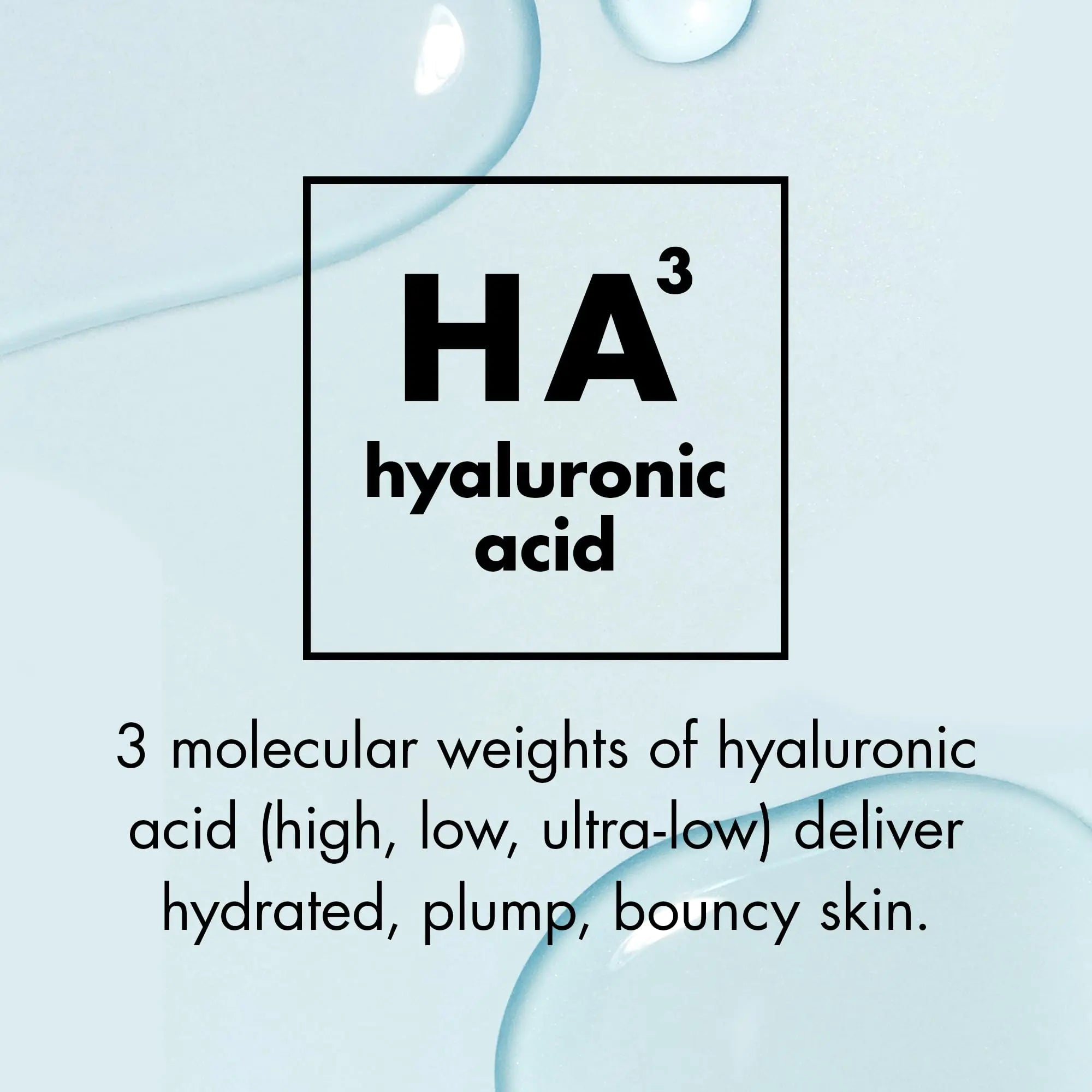 e.l.f. SKIN Holy Hydration! Triple Bounce Serum, 1.7% Hyaluronic Acid Serum