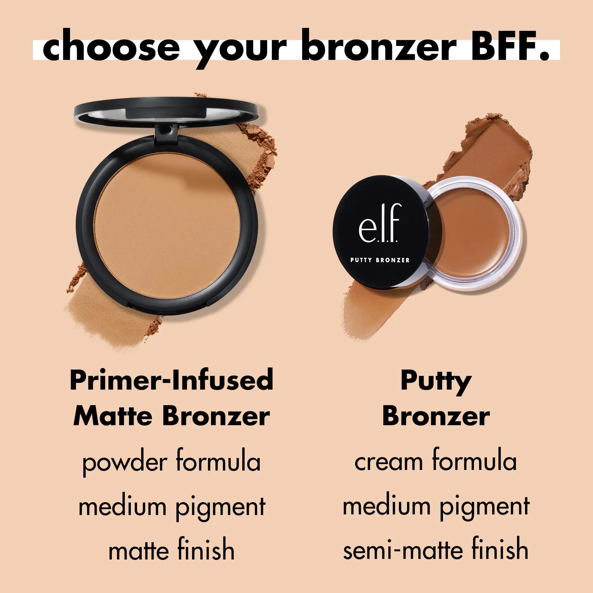 e.l.f. Primer-Infused Bronzer Buildable Powder