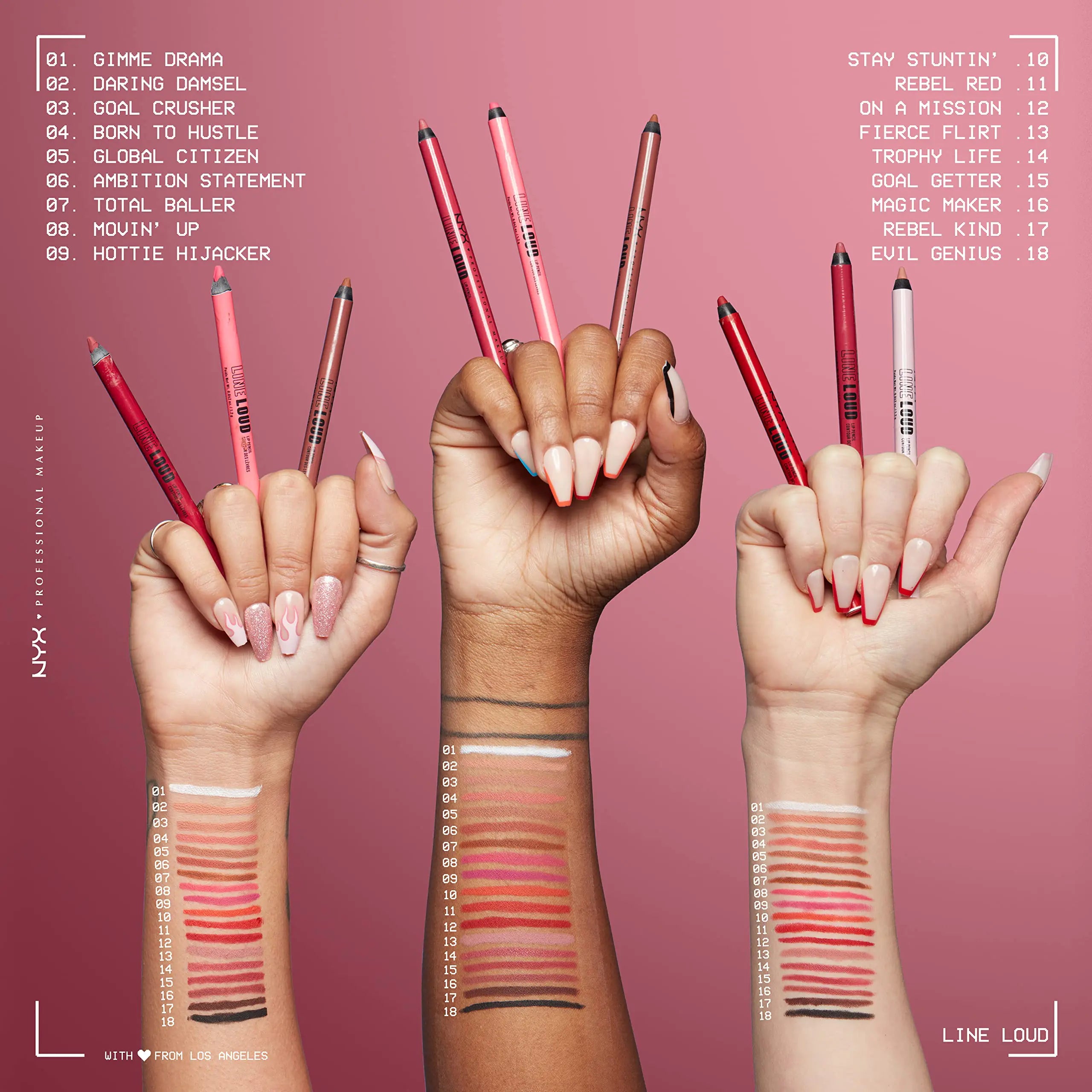 NYX PROFESSIONAL MAKEUP Line Loud Lip Liner