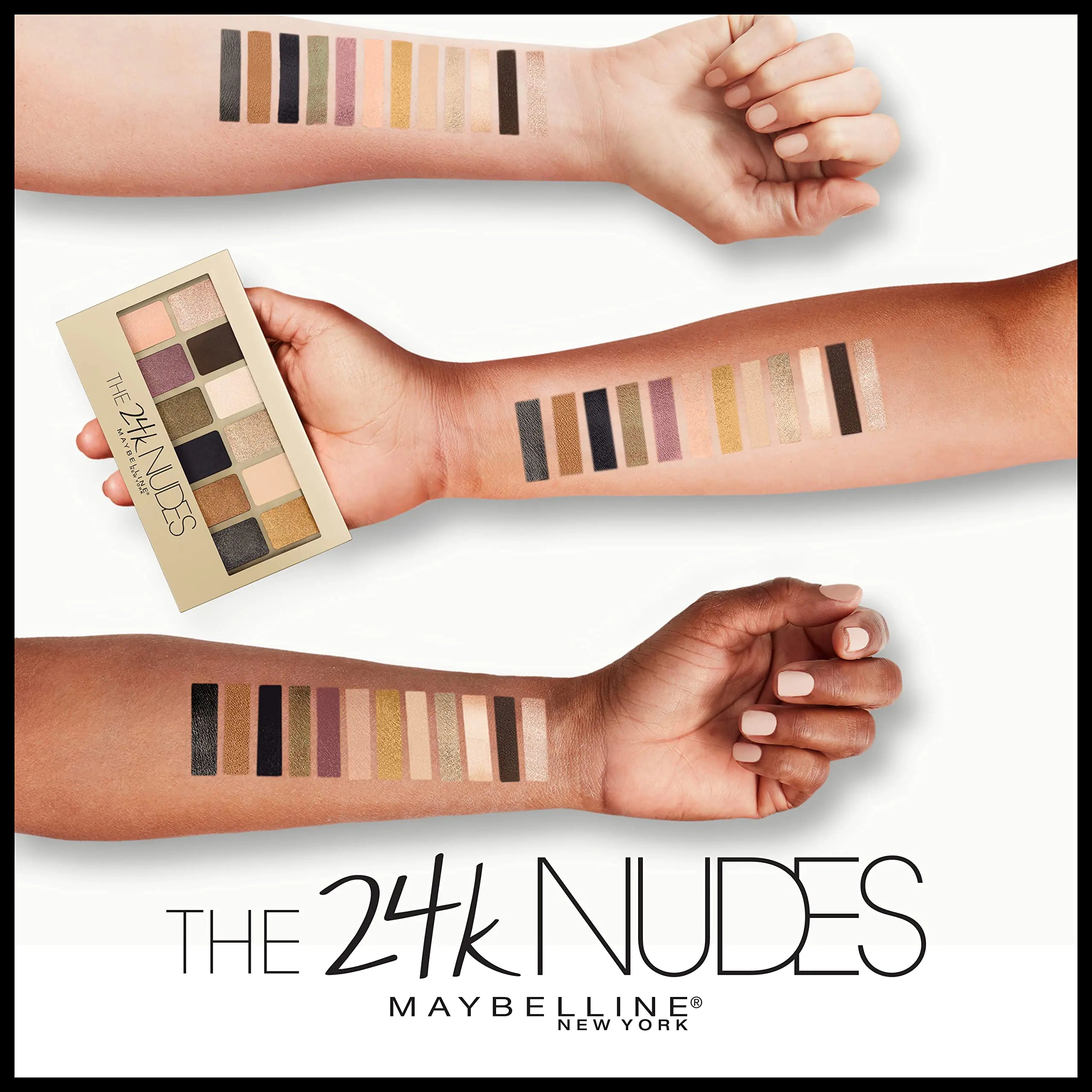 Maybelline The 24K Nudes Gold Eyeshadow Palette