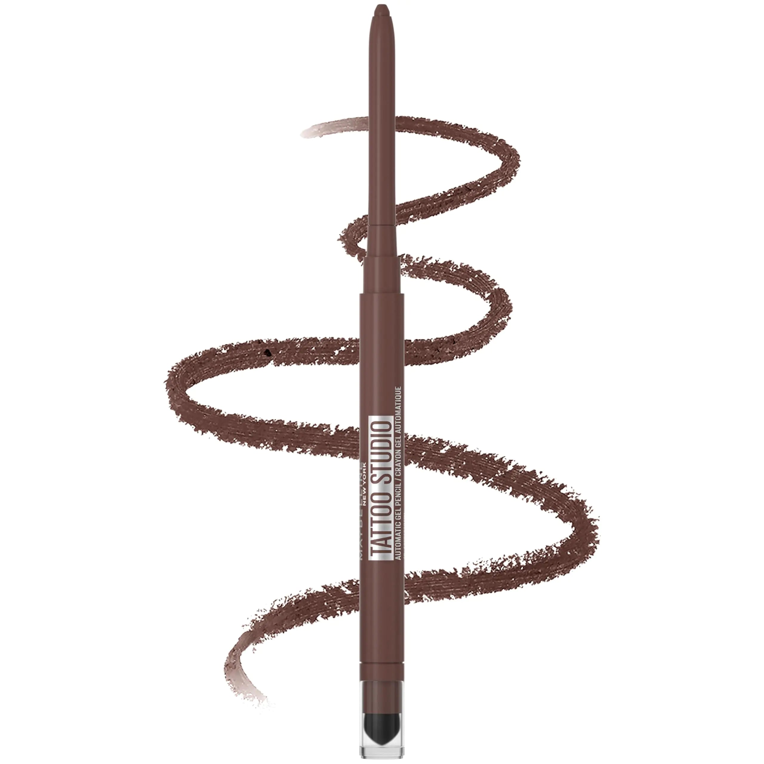 Maybelline Tattoo Studio Automatic Gel Pencil Waterproof Eyeliner, Up To 36HR