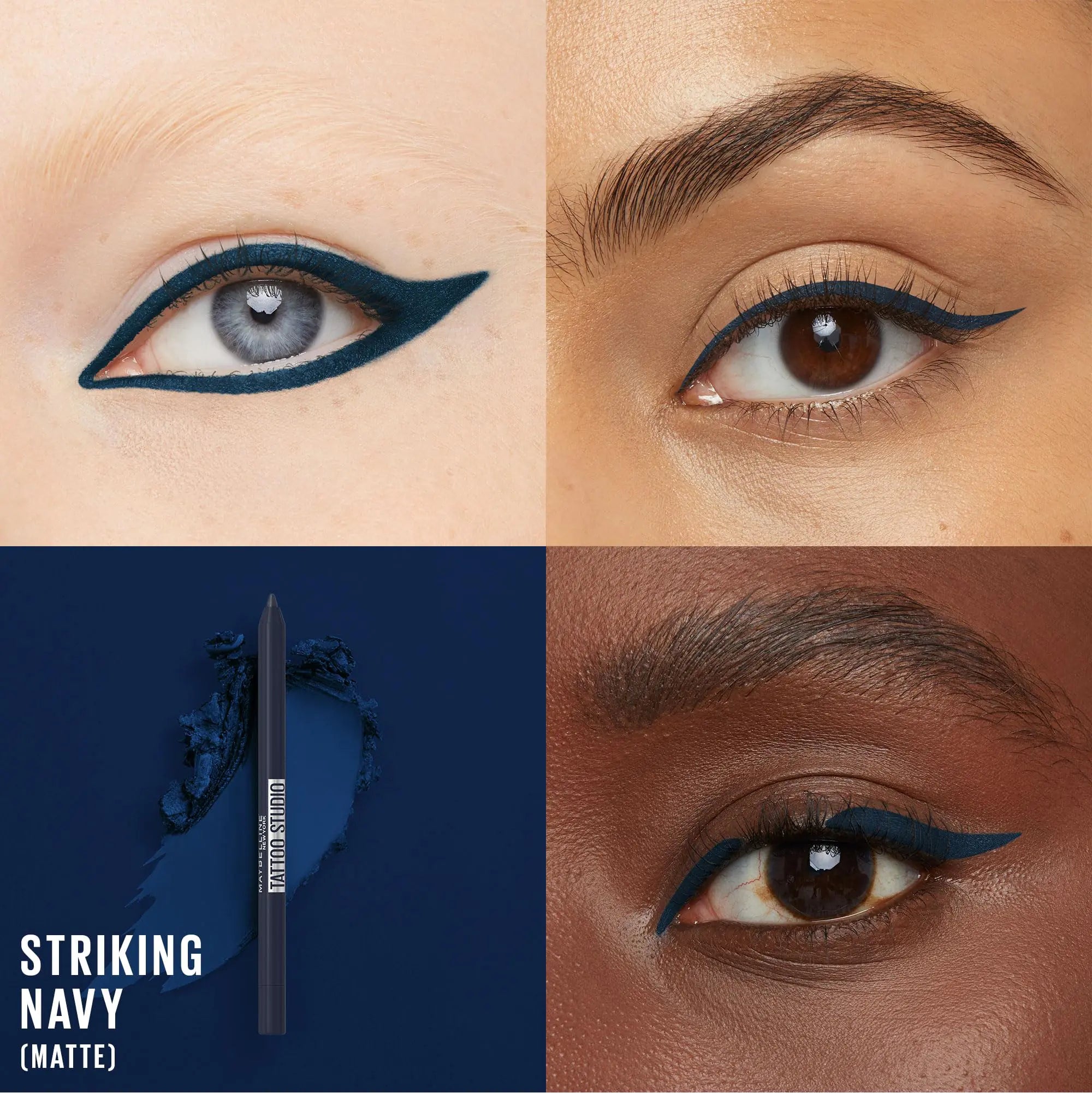 Maybelline Smooth Eyeliner Gel with 36 Hour Wear, Waterproof,