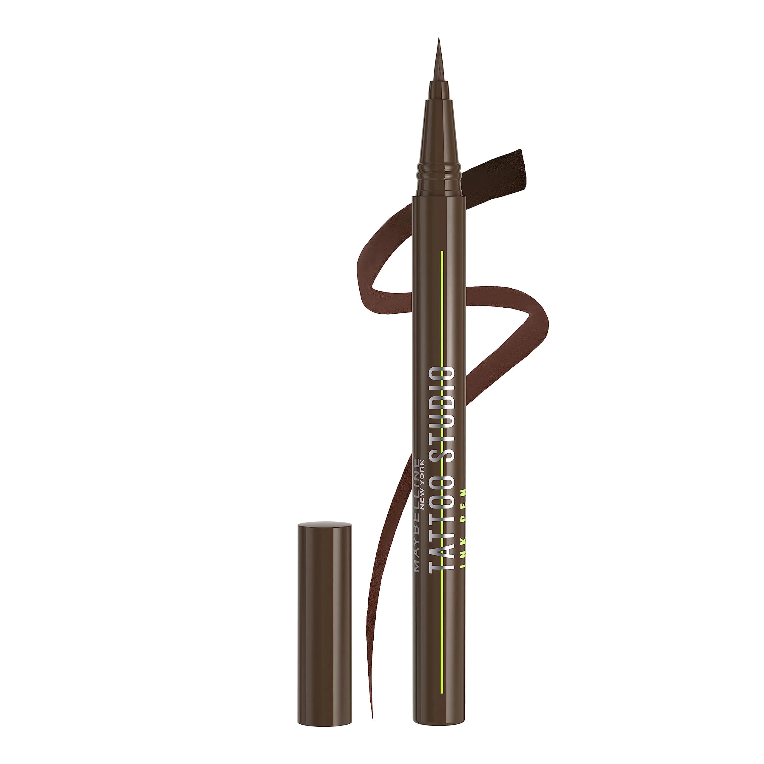 Maybelline Tattoo Studio Ink Pen Liquid Eyeliner, Up to 24 Hours waterproof