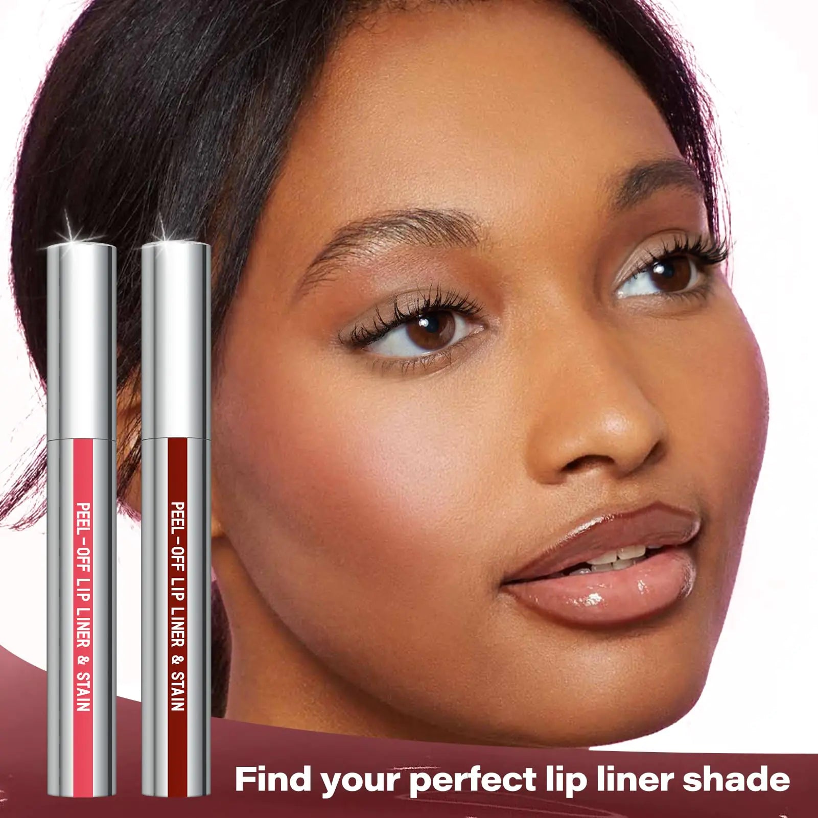 Lip Liner Stain,with Matte Finish, Long Lasting, Waterproof