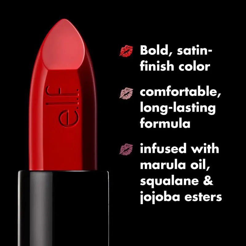 O Face Satin Lipstick, Richly Pigmented, Nourishing