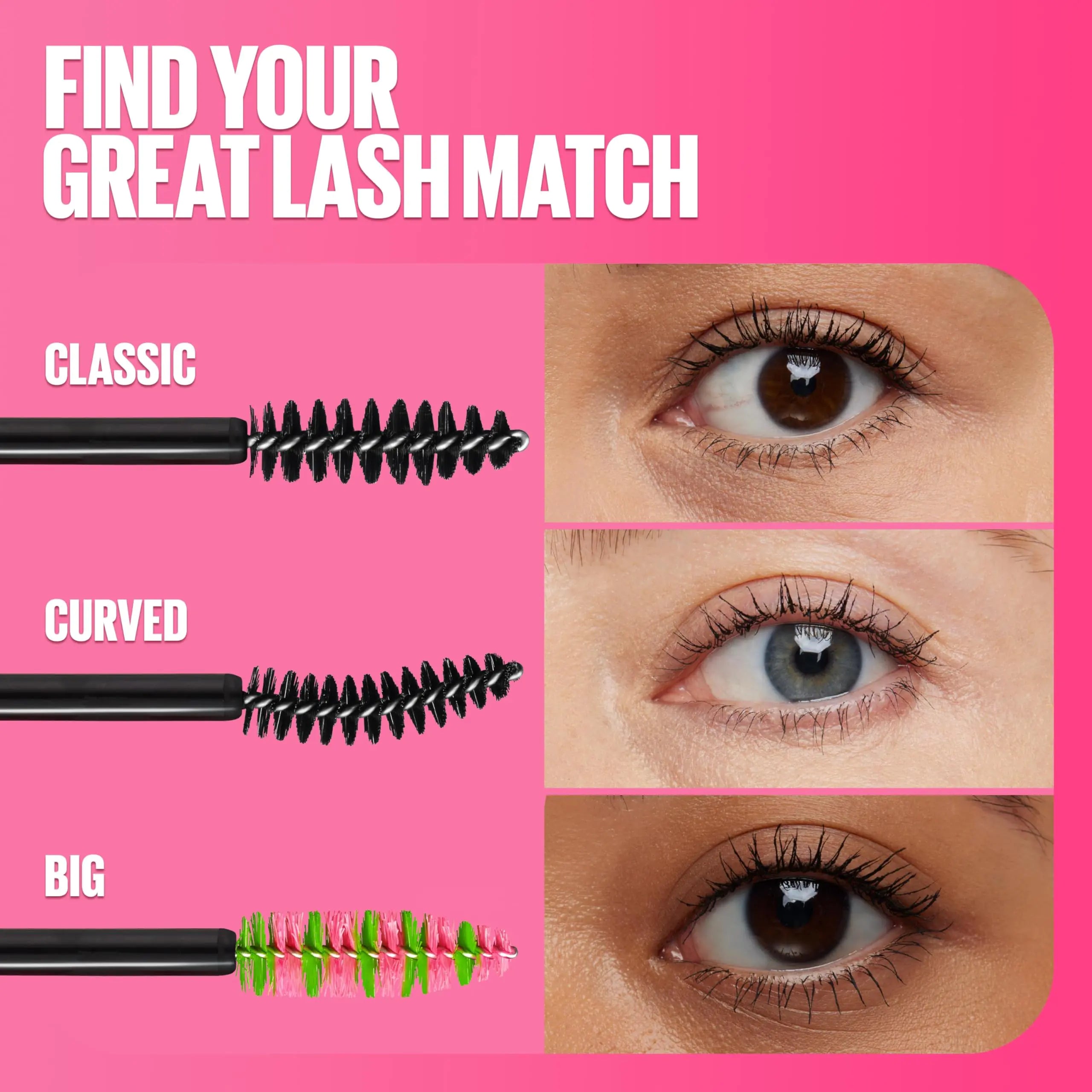 Maybelline Great Lash Waterproof Mascara,Lash-Doubling