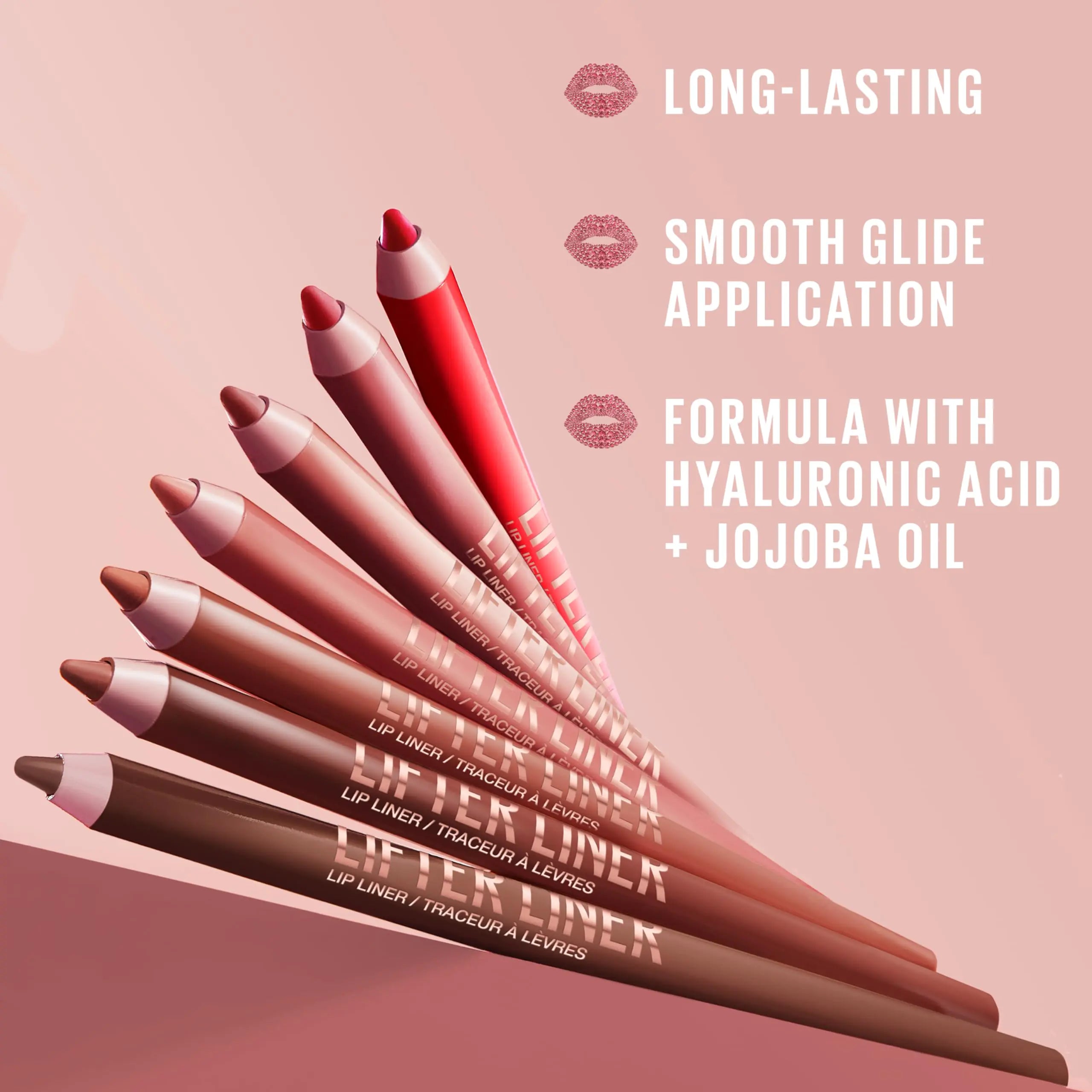 Lifter Liner Lip Liner Pencil with Hyaluronic Acid