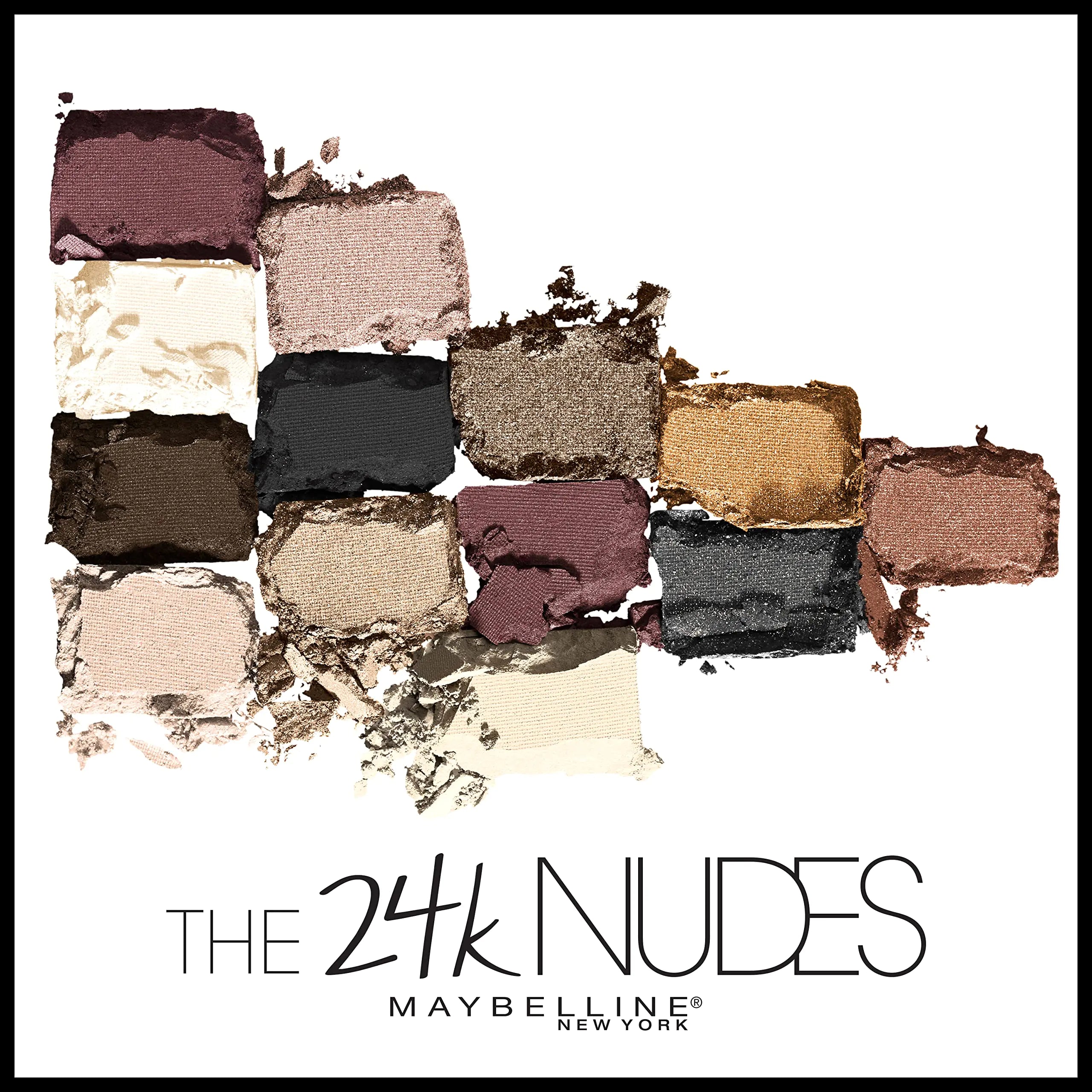 Maybelline The 24K Nudes Gold Eyeshadow Palette