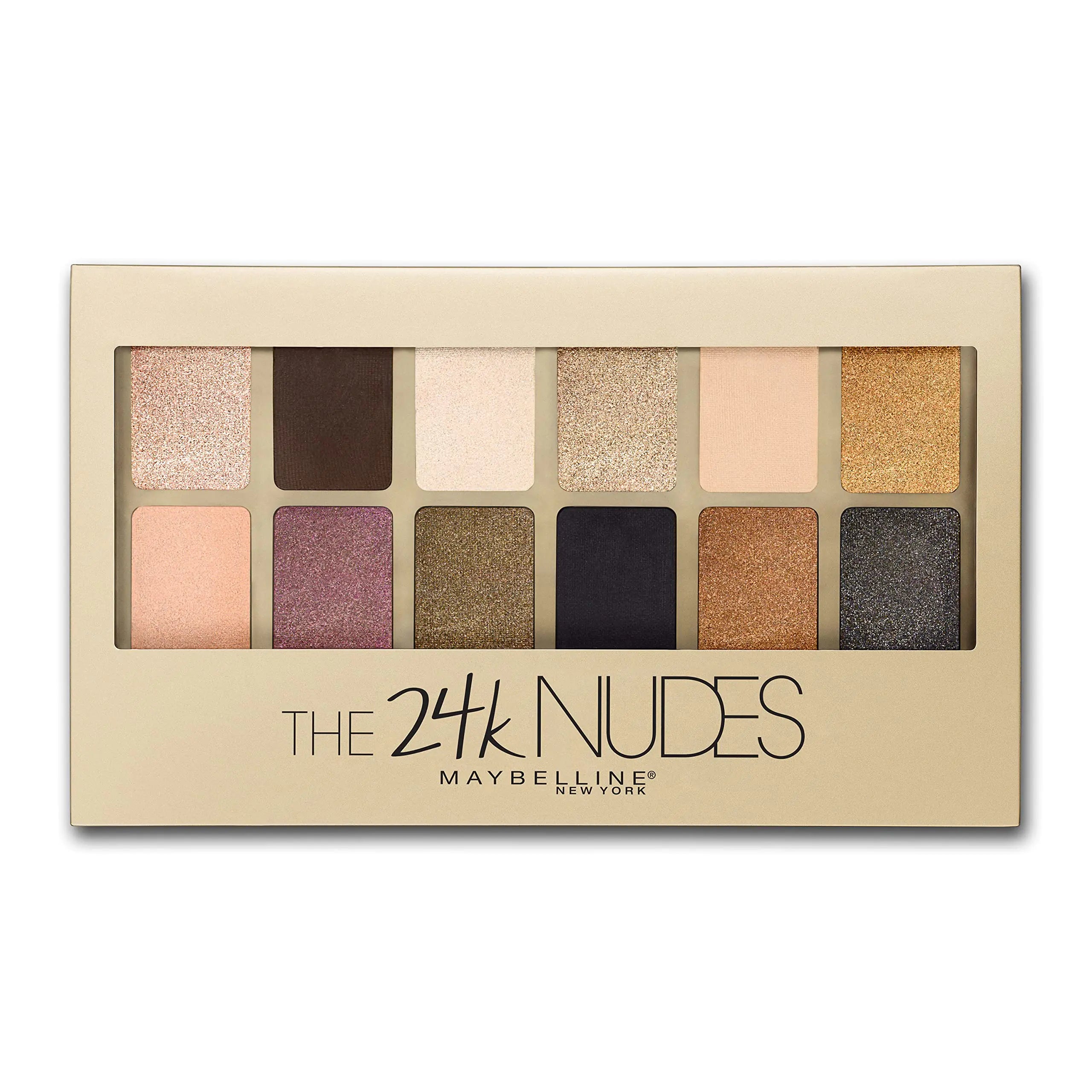 Maybelline The 24K Nudes Gold Eyeshadow Palette