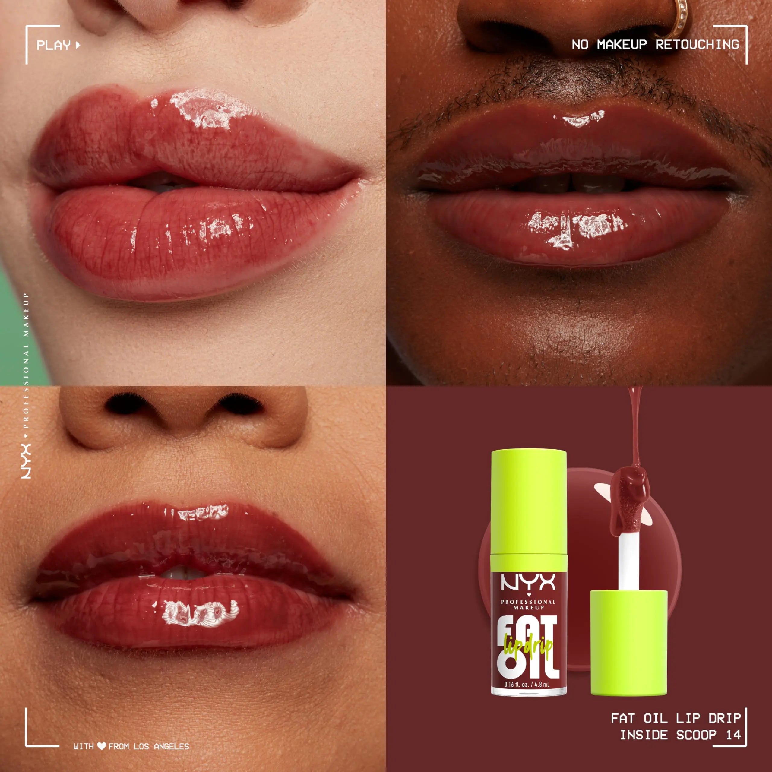 Moisturizing, Shiny and Vegan Tinted Lip Gloss