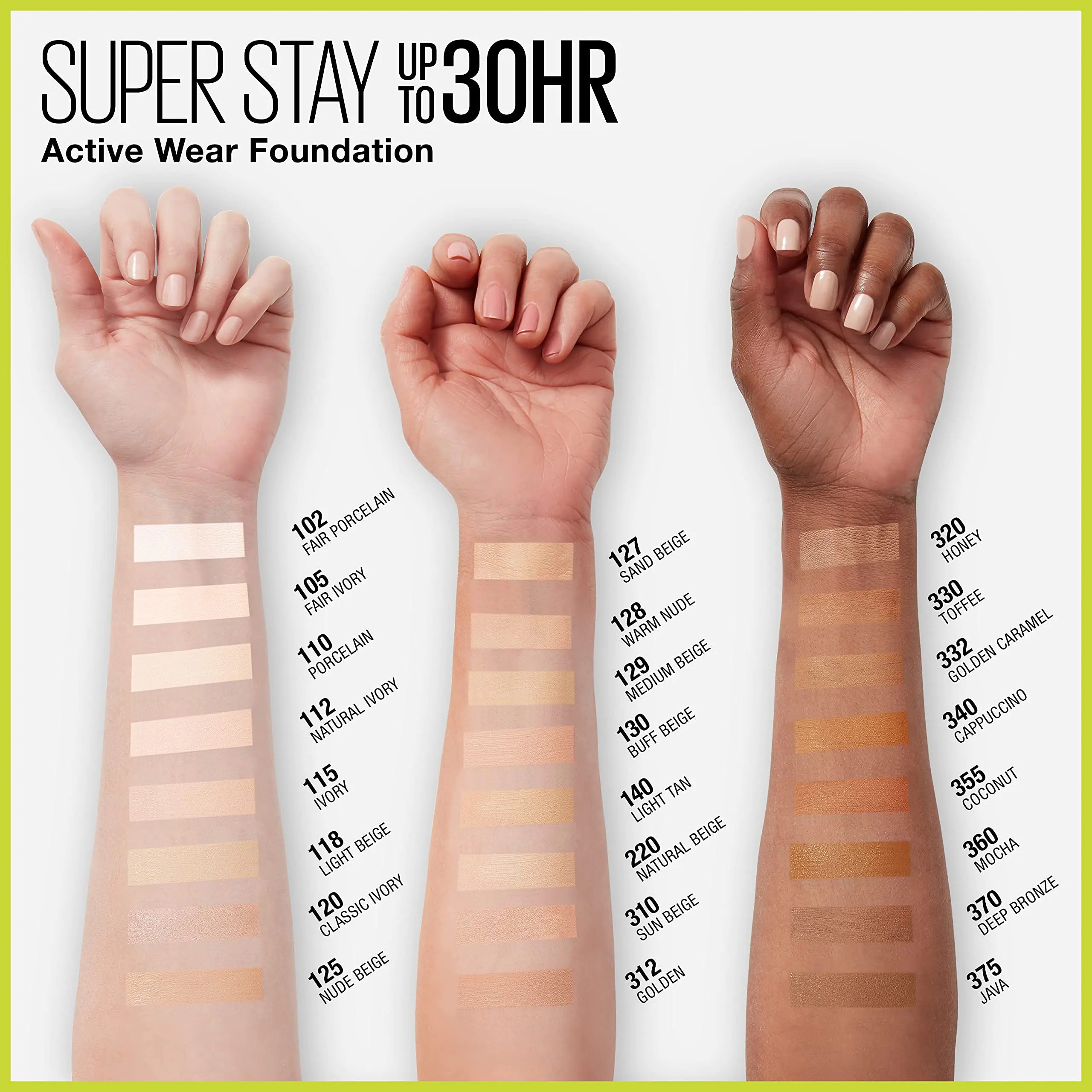 Maybelline Super Stay Liquid Foundation